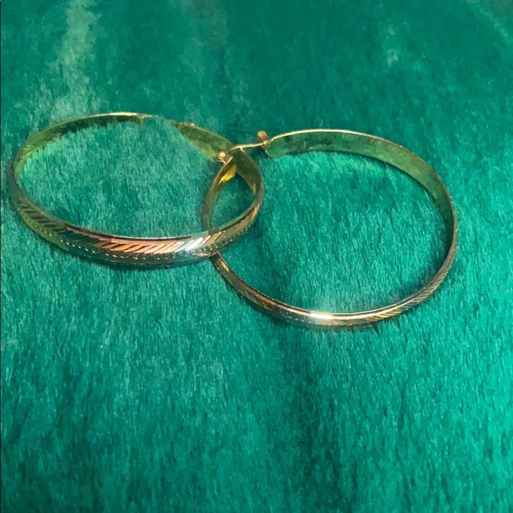 Gold hoops